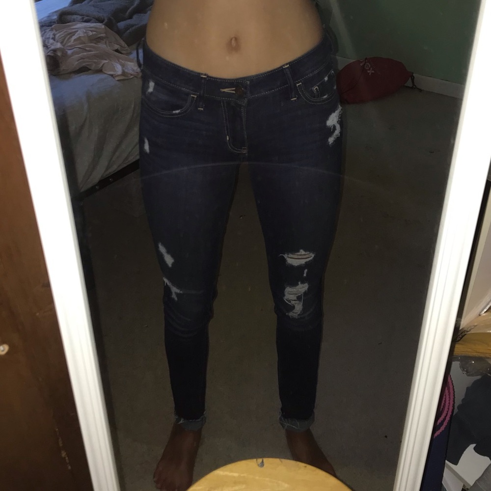 Low rise skinny jeans (jeggings)